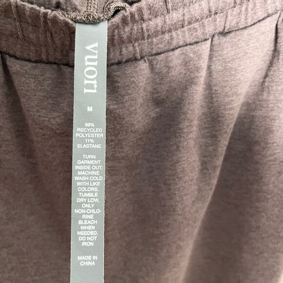 Vuori Boyfriend Jogger Pants Womens Medium Brown Pockets Loungewear Casual - Picture 6 of 11